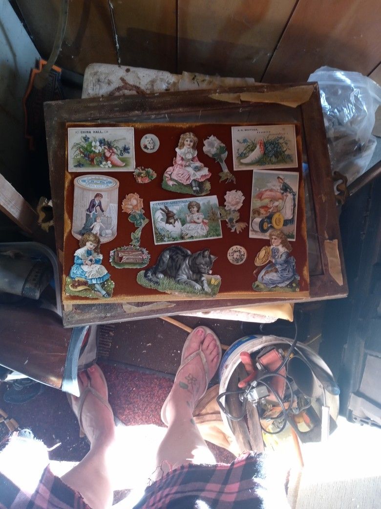 Victorian Era Scarpbook Pieces
