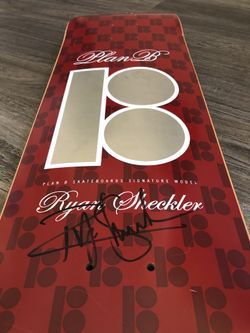 Signed Ryan Sheckler Plan B Deck 