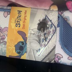 Alfombrilla De Secado De Platos De Stitch