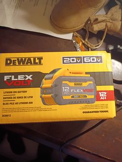 DeWalt Flexvolt 12Ah Battery.