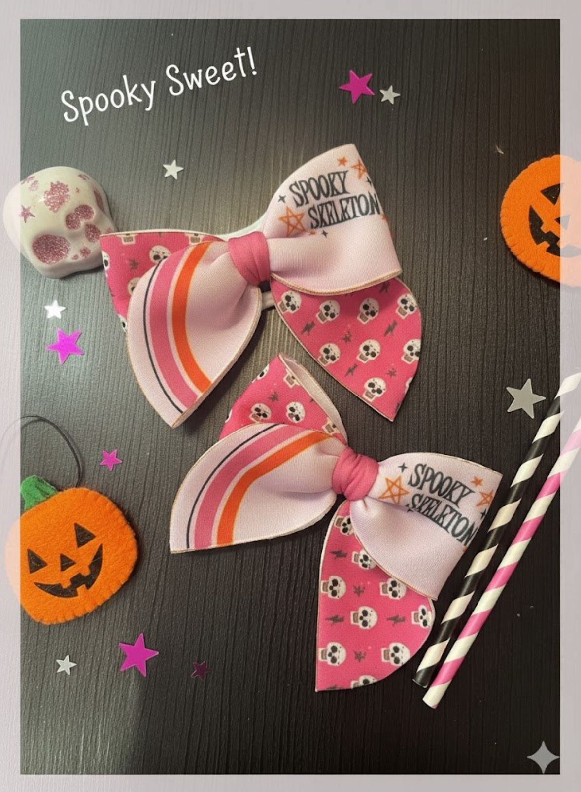 Halloween Hair Bows