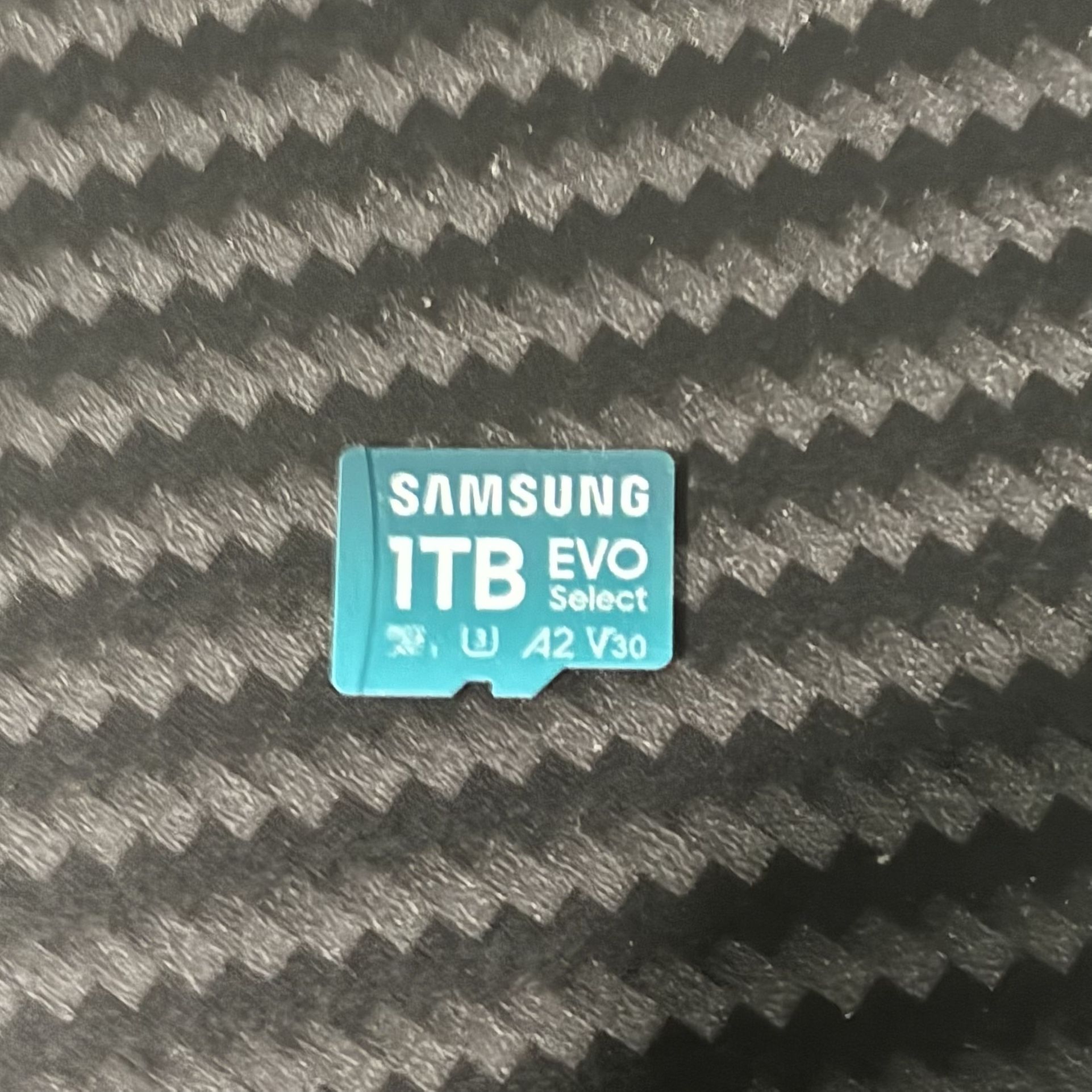 Samsung evo select 1TB MICRO SD CARD