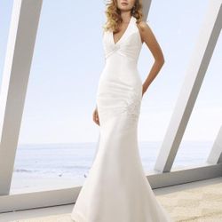 Mori Lee Wedding Dress Style 6208  Size 8 New With Tags
