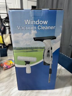 Powerful Cordless Window Vacuum Squeegee with 2000Pa Suction, 2200mAh Battery