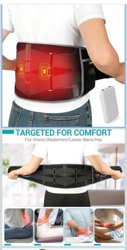 Comfytemp Cordless Heating Pad with Massager
