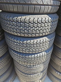 Pair 205/75/15 Load Star ST tires