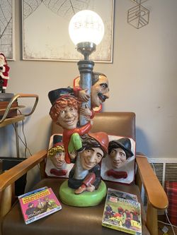 The Marx Brothers Lamp/ Bar Lamp Movie Reels
