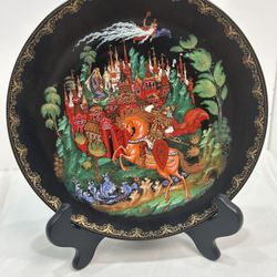 Decorative Plate  Russian Fairy Tale 