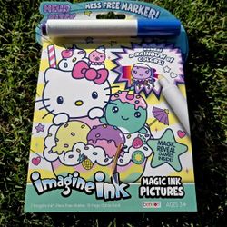 Hello Kitty Children's Mess Free Coloring Book