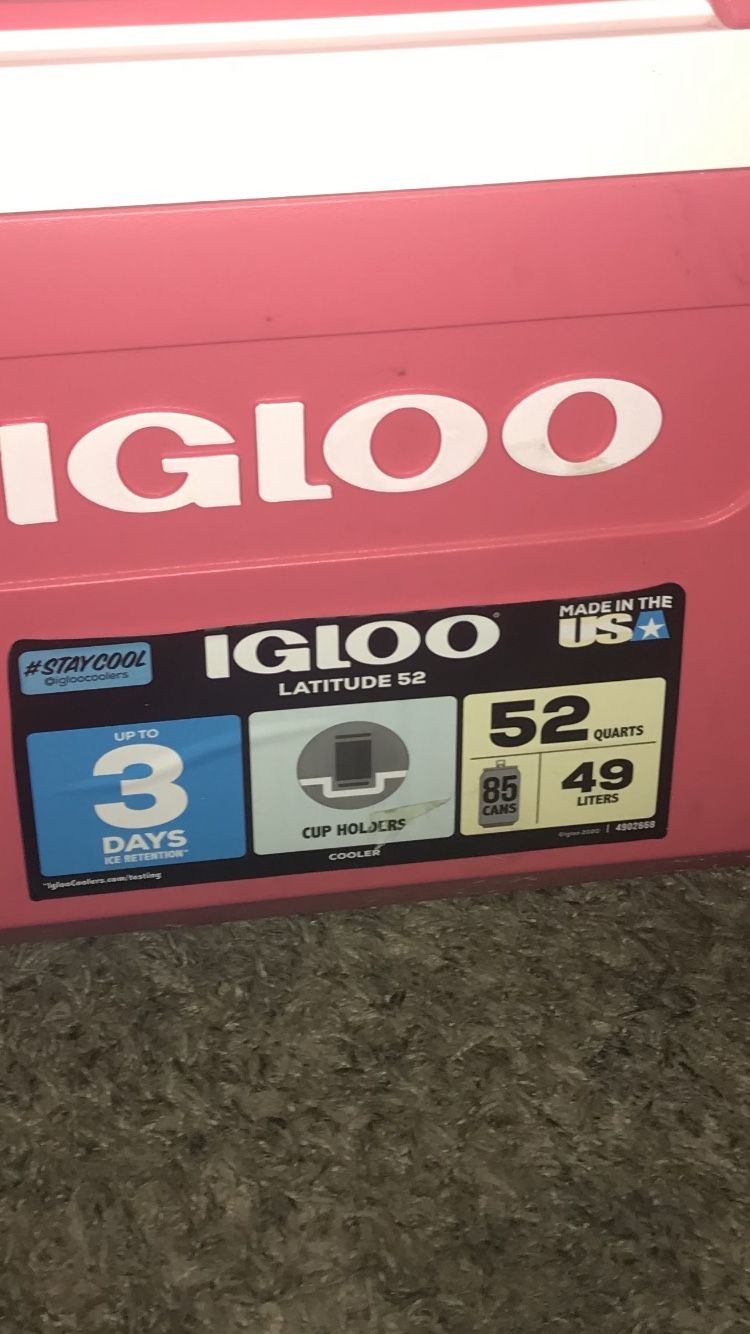 New Large Cooler