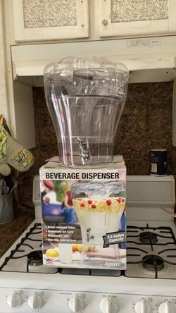 Brand new open box beverage dispenser  3. 5 gallons