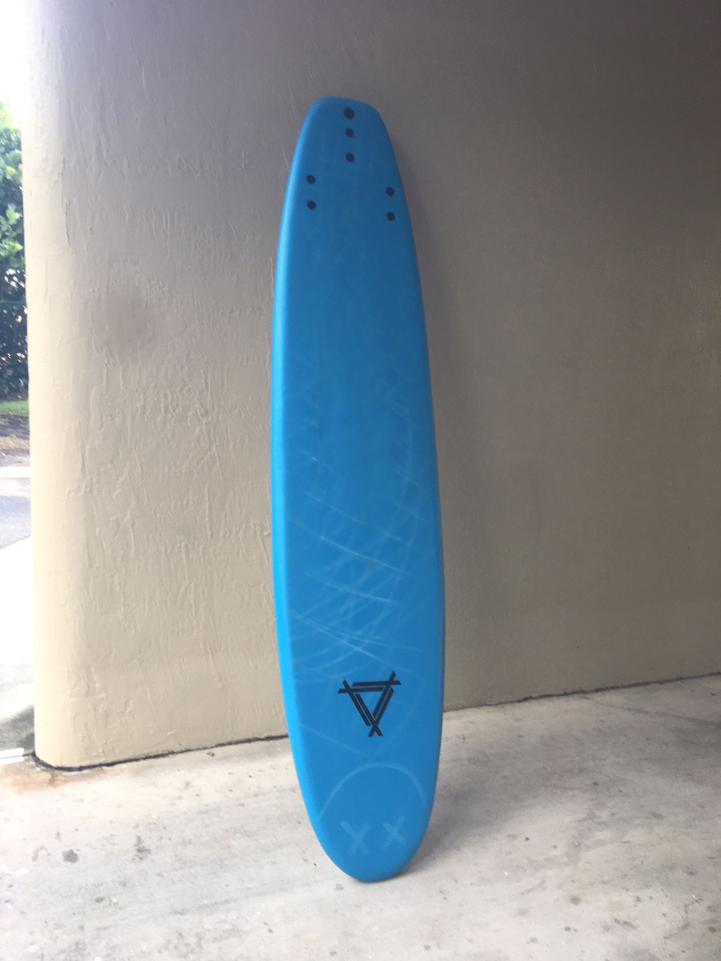9"0 SOFT TOP LONG BOARD SURFBOARD EXCELLENT CONDITION WITH FINS! 