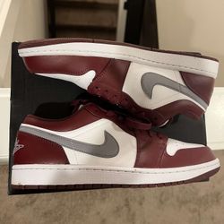 *Used Twice* - Size 11 - Cheerywood Red 2022 Jordan 1 Low