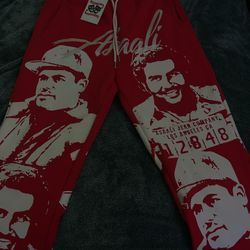 red Asaali sweats 