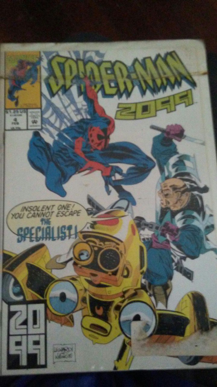 Feb 92 Spiderman Comic book