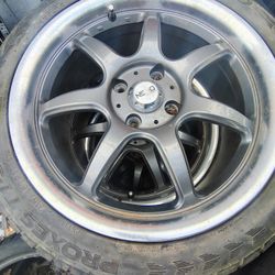 4 Lug Honda Rims Decent Condition 4 Lug