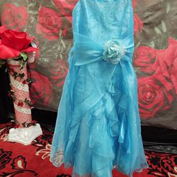Sky Blue Formal Dress