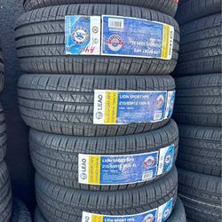 215/65R15 Set Of 4 Lion Sport New Tires 
