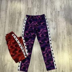 Bape Track Camo Sweats 