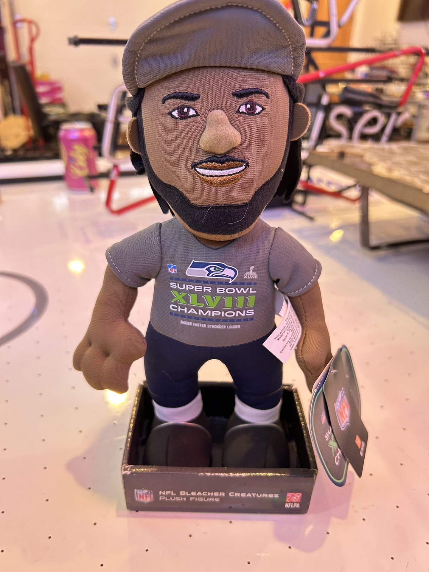 Richard Sherman Seattle Seahawks Plush Toy