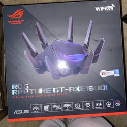 ASUS ROG Rapture WiFi 6E Gaming Router 