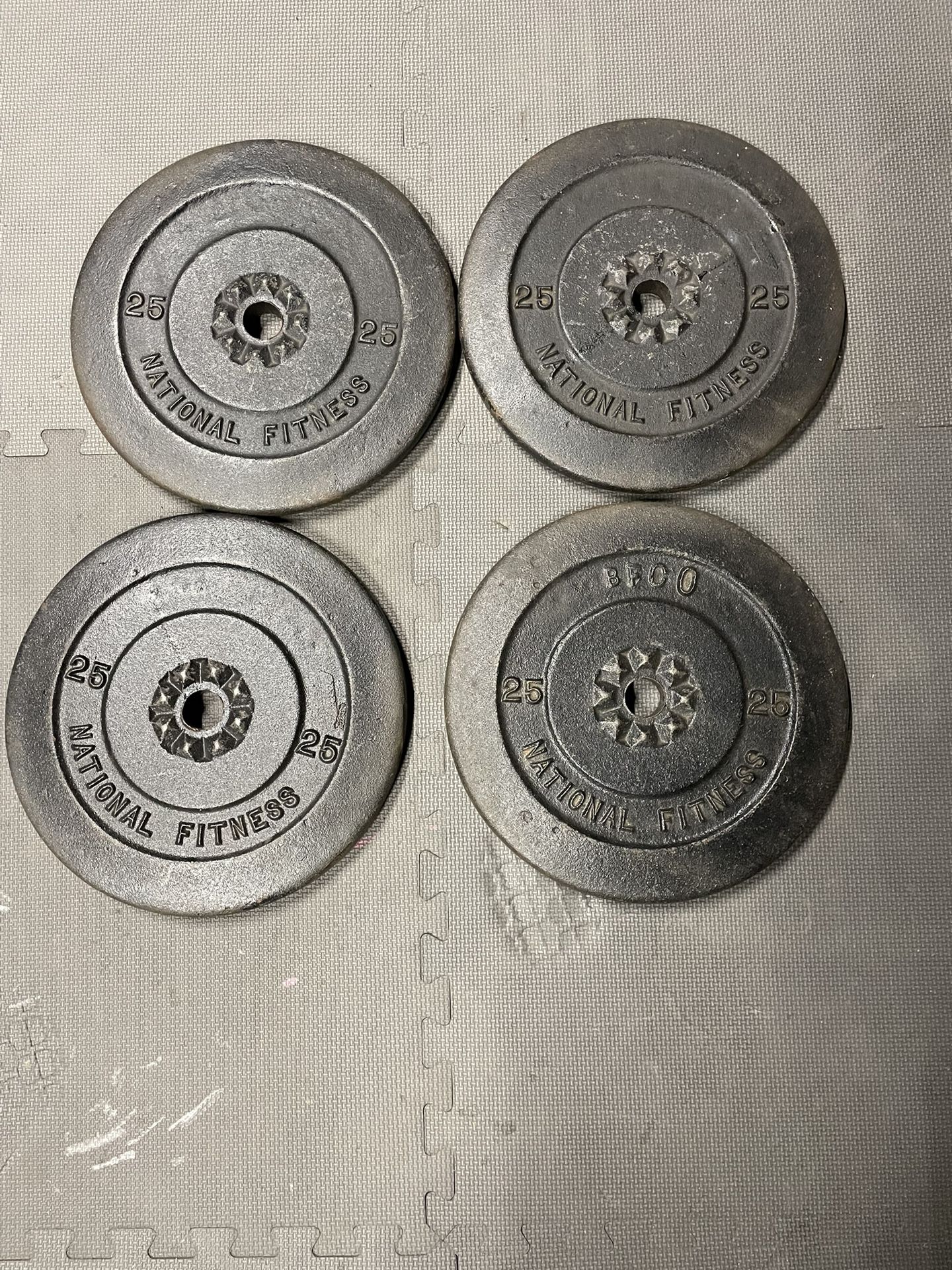 Weights Plates. 75 Dollars