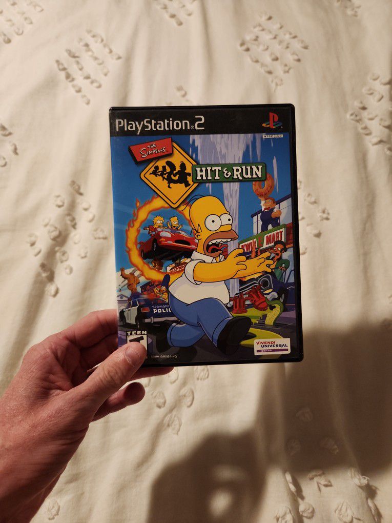 Simpsons Hit And Run Ps2 