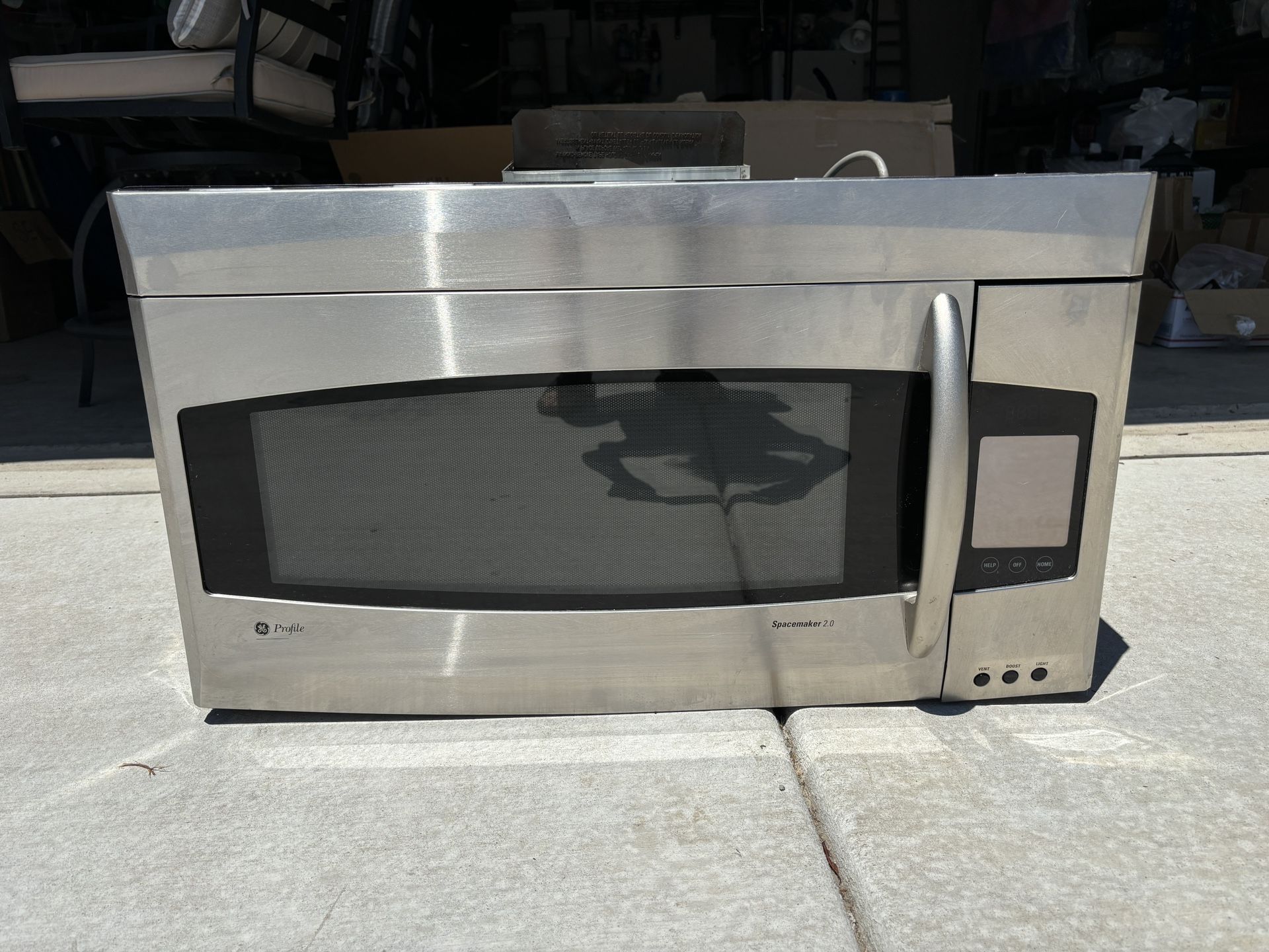 30” MICROWAVE GE PROFILE SPACEMAKER 2.0