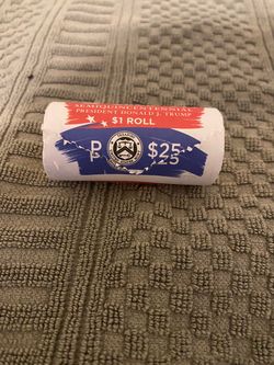 Trump Semiquincentennial $1 Coin Roll – P Minto