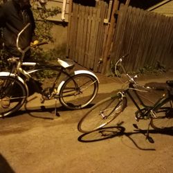 His N Hers Early ,70'S Schwinn 