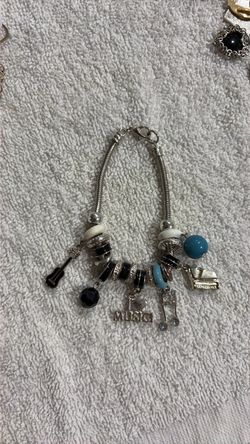 Music Themed  Charm Bracelet