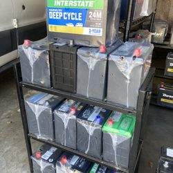 Car batteries