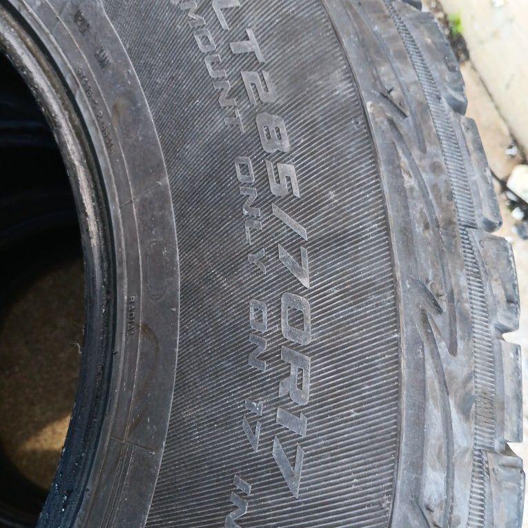 285-70-17Lt Used Tires