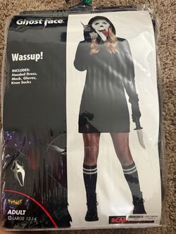 Girl Ghost Face Costume