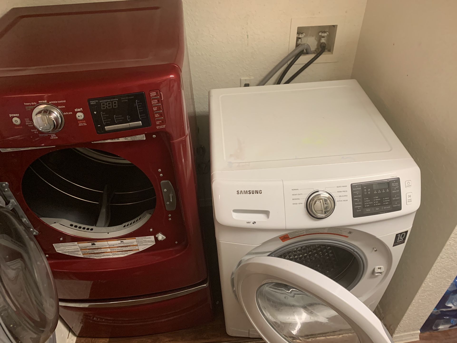 Washer And Dryer Gas