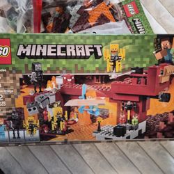 Minecraft Lego Set The Blaze Bridge 