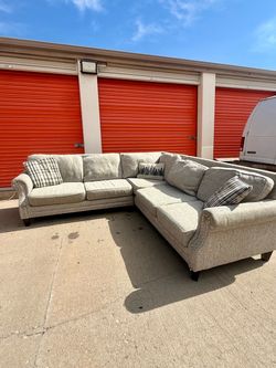 FREE DELIVERY - Deep Seating Sectional Sofa Couch!