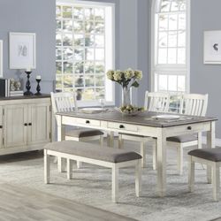 New 6 Piece Dining Room Set 