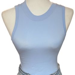Baby Blue Tank Bodysuit 