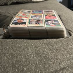 Two Baseball Binders