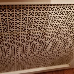 Vintage Metal Radiator Cover 