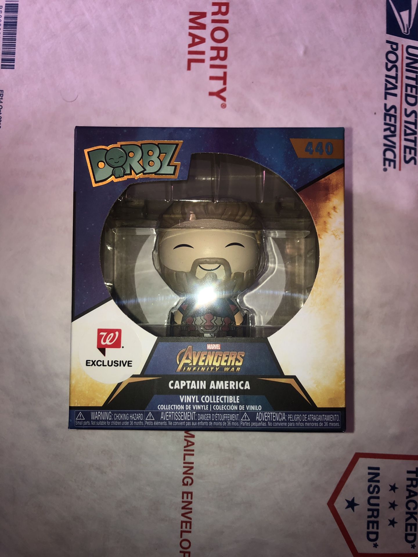 Funko Dorbz: Avengers Infinity War - Captain America Vinyl Collectibles 440 (Walgreens Exclusive)