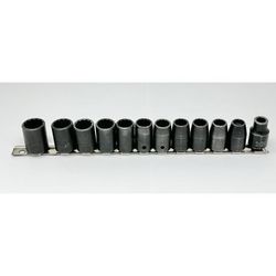 READ - 11pc Proto 21mm-12mm + 1pc GP 10mm 12PT 1/2" Dr. Impact Sockets
