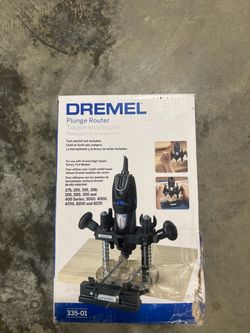 Dremel 335-01 Plunge Router Attachment