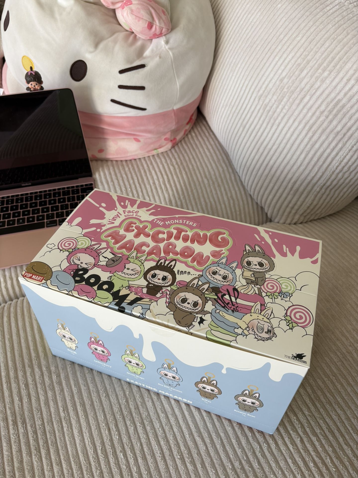 Exciting Macaron Labubu