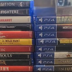 PS4 Pro 1Tb w/19 Games And 1 Controller 