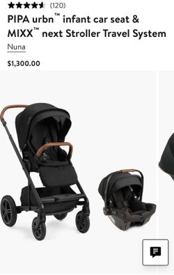 Nuna next travel stroller