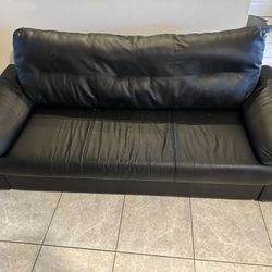 Black IKEA Couch