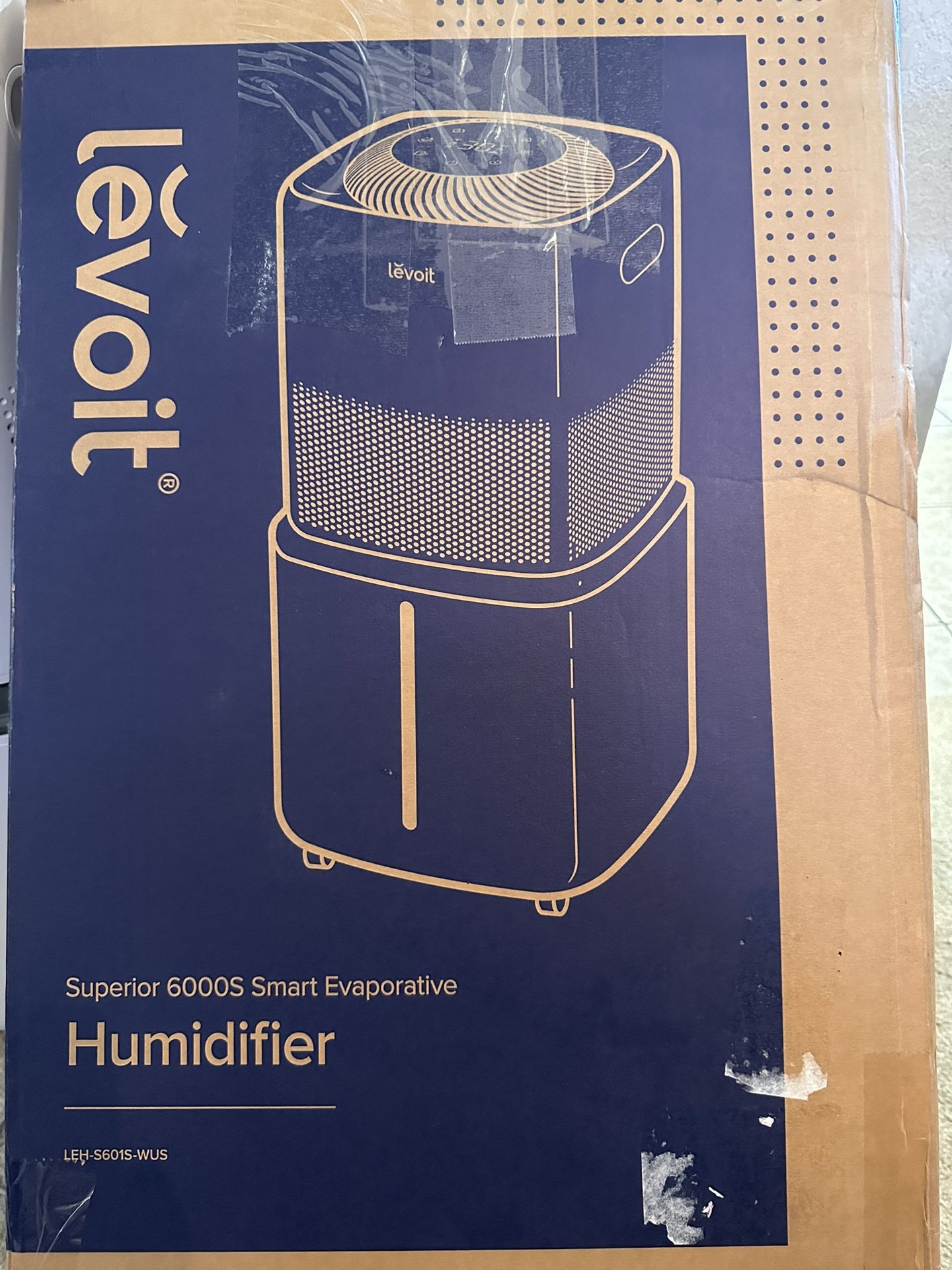 Superior 6000S Smart Evaporative Humidifier