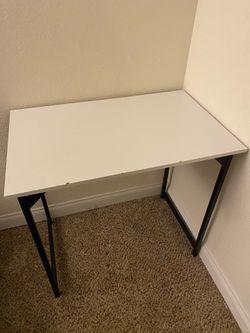 This weekend only: Small White Desk